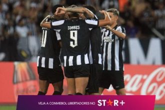 quatro-gols-de-junior-santos-e-tiquinho-garcom:-veja-como-foi-a-vitoria-do-botafogo-sobre-o-aurora-na-libertadores-–-espn-video-–-espncom.br