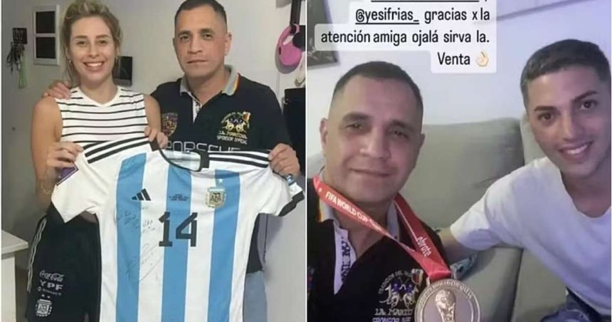 ex-esposa-de-campeao-da-copa-com-argentina-vende-medalha-para-pagar-apartamento-–-terra