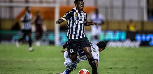 santos:-cazares-volta-a-ser-titular-contra-o-bragantino-–-uol-esporte