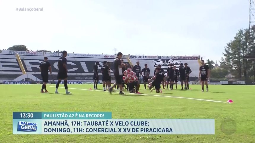 paulistao-a2-na-record:-comercial-treina-para-enfrentar-o-xv-de-piracicaba-neste-domingo-(3)-–-r7.com