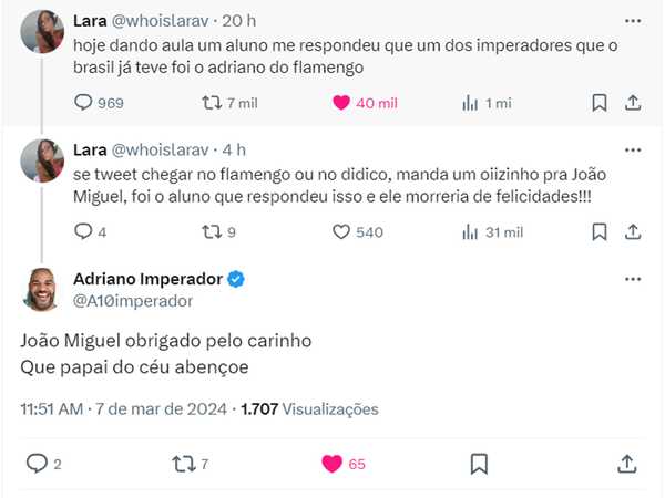 aluno-cita-“adriano-do-flamengo”-como-imperador-do-brasil-em-aula,-e-idolo-agradece:-“papai-do-ceu-abencoe”-–-globo