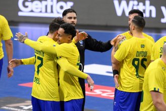 em-jogo-apertado,-brasil-vence-bahrein-no-pre-olimpico-de-handebol-e-sonha-com-vaga-em-paris-–-lance!-–-lance!