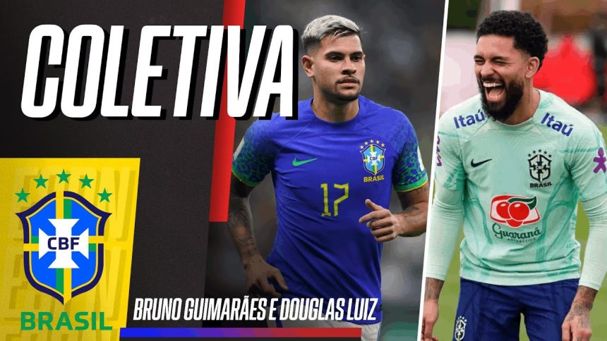 selecao-brasileira:douglas-luiz-e-bruno-guimaraes-concedem-entrevista-coletiva-ao-vivo-–-espn-brasil