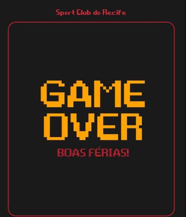 nas-redes,-sport-provoca-santa-cruz-por-fim-de-temporada-precoce:-“game-over-boas-ferias”-–-globo.com